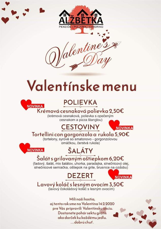 Strecno Pizzeria Alzbetka酒店 外观 照片
